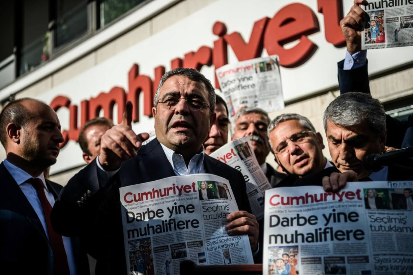 Jailed Turkey Journalists