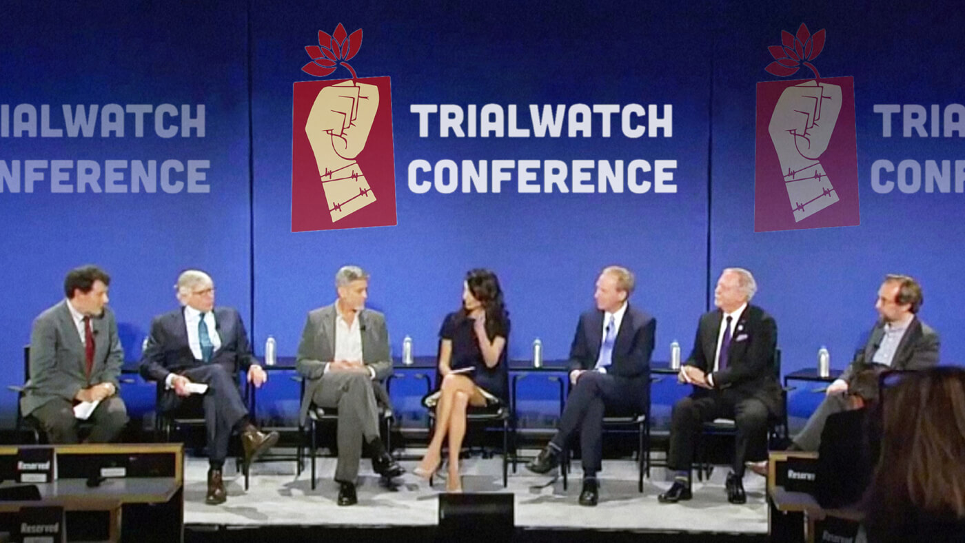 The Clooneys Launch TrialWatch to Monitor Courtrooms Worldwide